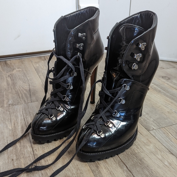 Alaia laced boots - Picture 2 of 6